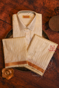 sandal-colour-shirt-dhoti-towel-handkerchief-with-perfume-belt