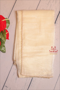 white-colour-fancy-crush-pattern-saree-with-contrast-floral-print-blouse