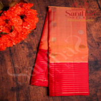 rust-colour-body-annam-chakkaram-butta-with-contrast-red-border-blouse