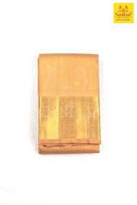 biscuit-shade-vairaoosi-pure-silk-saree-with-gold-zari-border