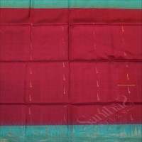 PURPLE COLOUR BODY WITH GOLDEN ZARI PAITHANI BUTTA WITH CONTRAST BLOUSE & BORDER