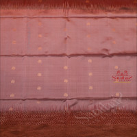 LILAC COLOUR BODY WITH GOLDEN ZARI FOLRAL BUTTA WITH CONTRAST BLOUSE & BORDER