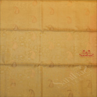 MOSS GREEN COLOUR BODY WITH GOLDEN ZARI MANGO MOTIFS AND CONTRAST COLOUR PALLU & BLOUSE