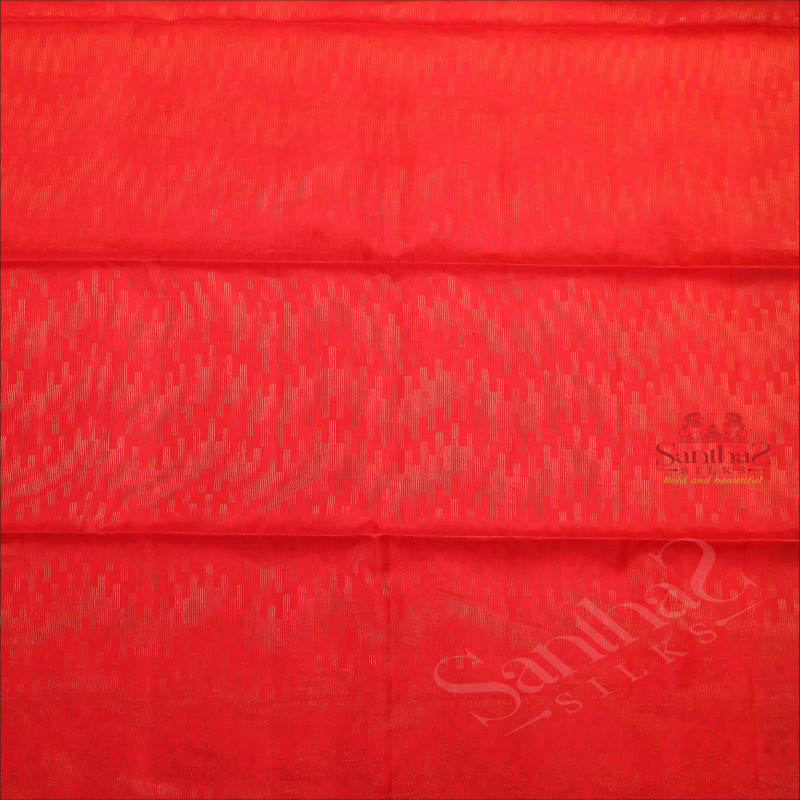 DARK PINK COLOUR BODY WITH GOLDEN ZARI FANCY BUTTA AND CONTRAST COLOUR PALLU & BLOUSE