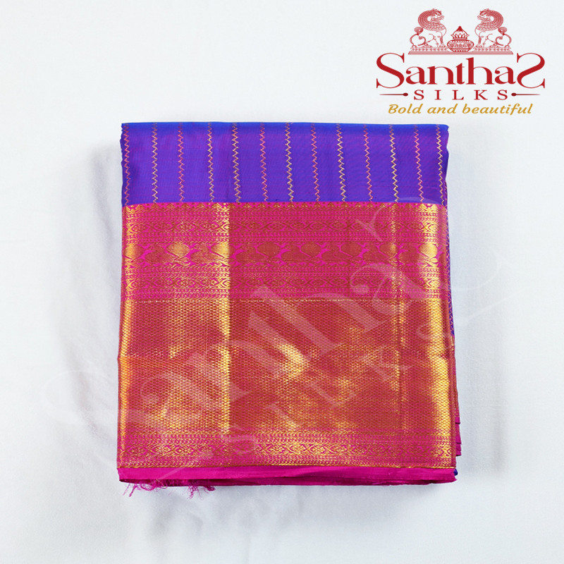 Vadamali with Pink Pure Silk Saree
