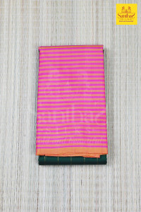 bottle-green-body-checked-temple-border-line-with-horizontal-striped-peach-pink-border