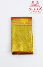 Goldish Green Double Shade Vairaoosi Pure Silk Saree