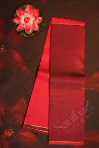 half-half-dark-rose-and-magenta-colour-body-and-contrast-pallu-blouse