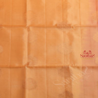 SANDAL COLOUR BODY WITH GOLDEN ZARI BUTTA WITH CONTRAST BLOUSE & BORDER