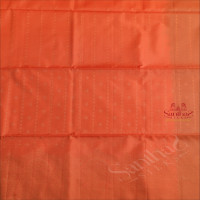 ORANGE COLOUR BODY WITH GOLDEN ZARI BUTTA WITH CONTRAST BLOUSE & BORDER