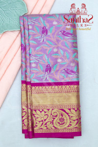 pink-colour-tissue-body-in-contrast-blouse-border