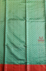  CHINIYA SAREE IN COLOUR WITH BANARAS DESIGN BODY AND CONTRAST COLOUR PALLU & BLOUSE