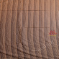 GREY COLOUR COTTON SAREE BODY WITH STRIPS AND SELF COLOUR PALLU WITH WHITE THREAD BUTTAS & BLOUSE