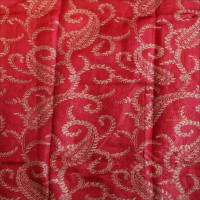 FUSCIA PINK COLOUR TUSSAR WORK SAREE WITH CHIKANKARI WORK AND SELF COLOUR PALLU WITH CHIKANKARI WORK & BLOUSE