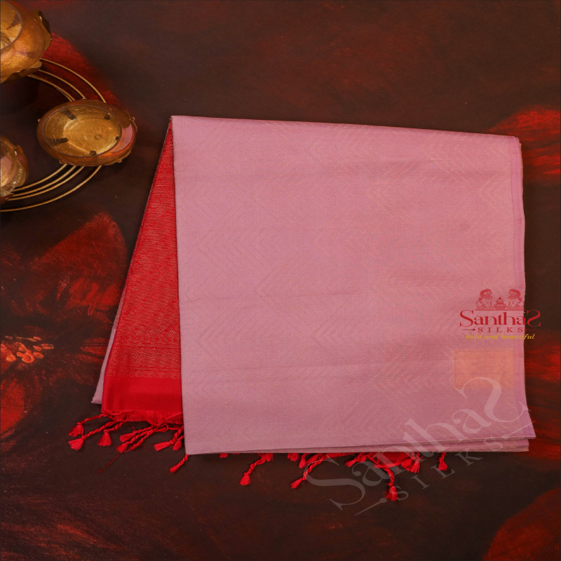 LAVENDER COLOUR BODY WITH GOLDEN ZARI FANCY BUTTA AND CONTRAST COLOUR PALLU & BLOUSE