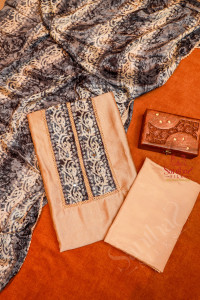 greyish-blue-semi-tussar-unstitched-salwar-suit