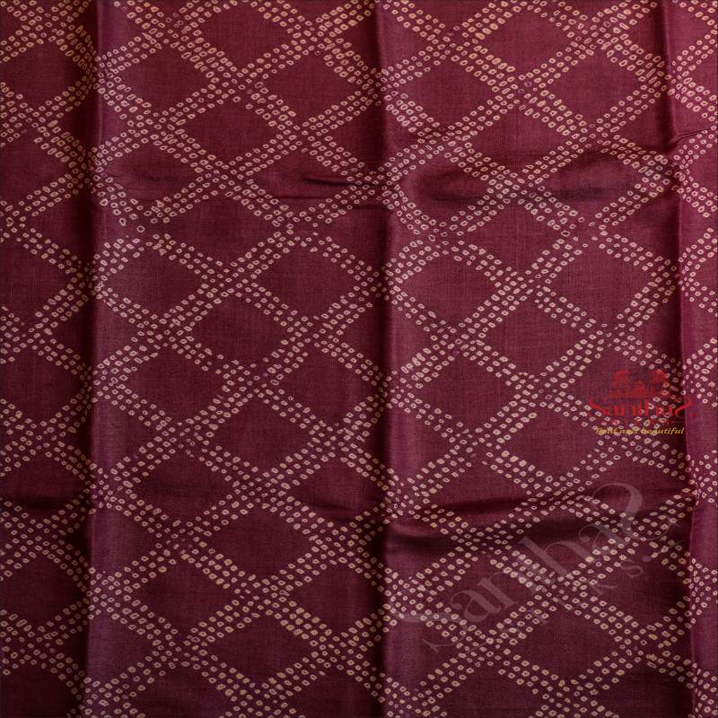  TUSSAR SAREE IN VIOLET COLOUR