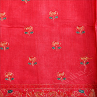  TUSSAR SAREE IN ROSE COLOUR