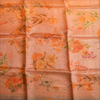  TUSSAR SAREE IN LIGHT PINK COLOUR