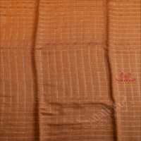  TUSSAR SAREE IN BROWN COLOUR