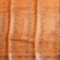 ORGANZA TISSUE IN GOLDISH ORANGE COLOUR
