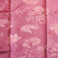 PRINTED SILK SAREE IN LIGHT VIOLET COLOUR