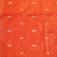 TISSUE BANARAS SAREE IN RUST ORANGE COLOUR 