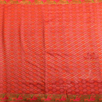  GEORGETTE MATERIAL IN BANDHINI PATTERN SAREE IN RANI PINK COLOUR