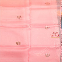 ORGANZA SAREE IN PINK COLOUR 