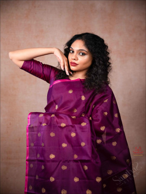 organza-butta-silk-saree