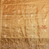  KOTA KHATAN SAREE IN METALIC BRASS COLOUR