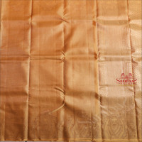 BORDERLESS PASTEL YELLOW COLOUR BODY WITH SILVER ZARI FANCY DESIGNS AND SELF PALLU & BLOUSE