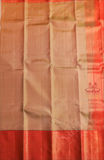 BASIL GREEN COLOUR BODY AND CONTRAST PALLU & BLOUSE
