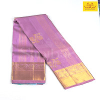 Keva Color Pure Silk Saree with Self Zari Border