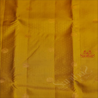 DARK HONEY COLOUR BODY WITH GOLDEN ZARI BUTTAS AND CONTRAST PALLU & BLOUSE