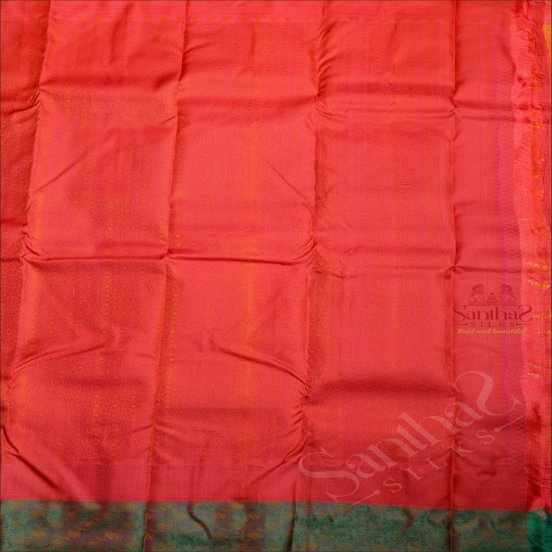 MAGENTA COLOUR BODY WITH DIGITAL PRINTED DESIGN AND CONTRAST PALLU & BLOUSE