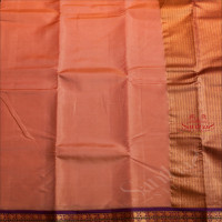 PASTEL PINK COLOUR BODY WITH CONTRAST ZARI COIN BUTTA BORDER & BLOUSE