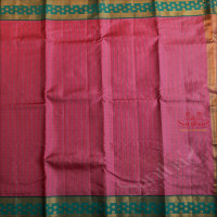 SUNSET PURPLE COLOUR BODY WITH CHECKED PATTERN AND CONTRAST PALLU & BLOUSE