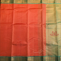 ROSEPINK COLOUR BODY AND CONTRAST PALLU & BLOUSE