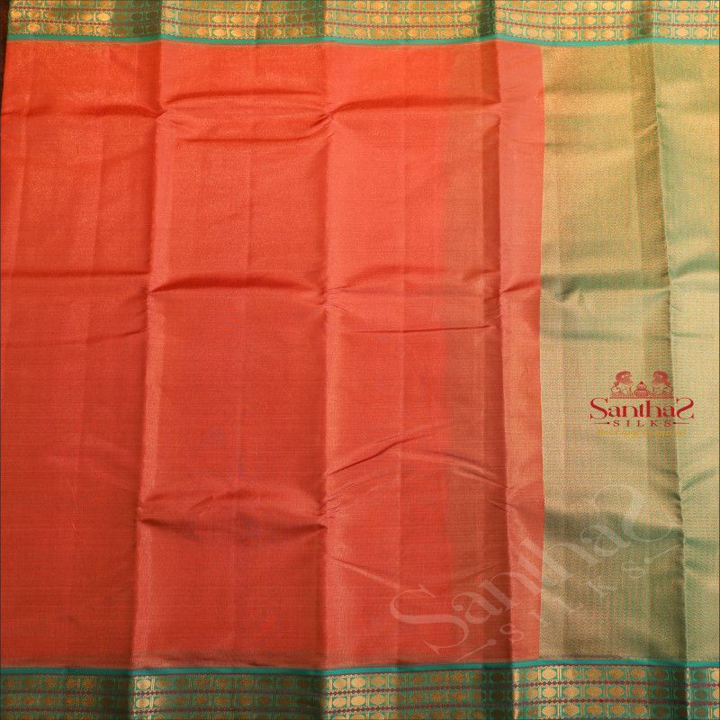 ROSEPINK COLOUR BODY AND CONTRAST PALLU & BLOUSE