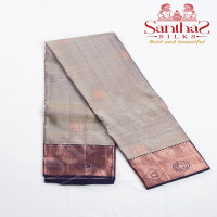 Grey Vairaoosi Body with Navy Blue Border