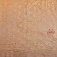 GEORGETTE BANARAS SAREE IN CREAM COLOUR WITH SELF COLOUR BLOUSE