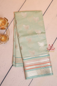 banaras-cotton-saree-in-sky-blue-colour
