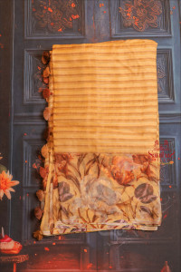 organza-saree-with-digital-print-in-sandal-colour