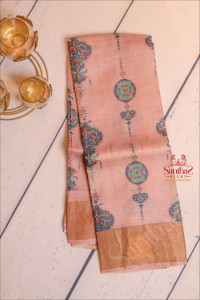 tussar-saree-in-pastel-pink-colour