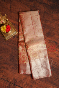 light-red-colour-body-with-jacquard-floral-embosed-with-contrast-blouse-border