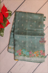 semi-banaras-saree-in-sapphire-blue-with-floral-weaving-design