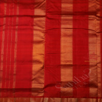 9 YARD MADISAR MAROON COLOUR BODY WITH SELF BORDER & WITHOUT BLOUSE