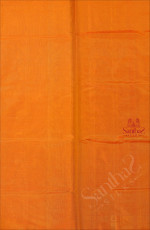 BORDERLESS YELLOW COLOUR TISSUE BODY WITH SELF BLOUSE